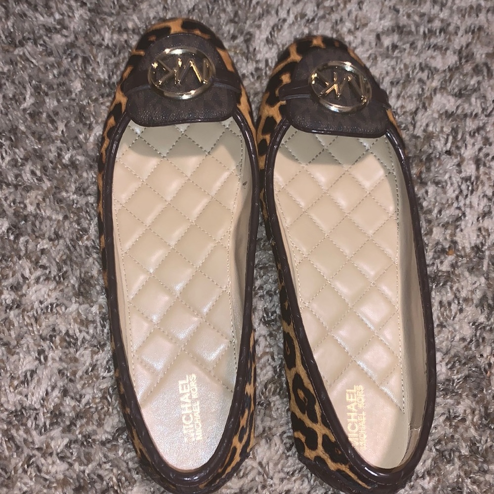 Michael kors  flats chetah print flats size 9.5